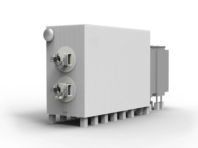 Corner tube boiler – horizontal